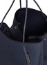 Detail View - Click To Enlarge - STATE OF ESCAPE - 'Guise' sailing rope handle denim print neoprene tote