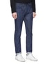 Front View - Click To Enlarge - JASON DENHAM COLLECTION - 'Razor' slim fit selvedge jeans