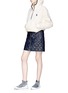Figure View - Click To Enlarge - NIKELAB - 'Essentials' zip padded skirt