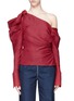 Main View - Click To Enlarge - HELLESSY - 'Phacelia' asymmetric one-shoulder top