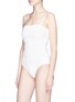 Detail View - Click To Enlarge - ZIMMERMANN - 'Lumino Daisy' floral appliqué one-piece swimsuit