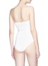 Back View - Click To Enlarge - ZIMMERMANN - 'Lumino Daisy' floral appliqué one-piece swimsuit