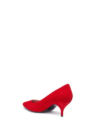 Detail View - Click To Enlarge - PEDDER RED - 'Olivia' suede pumps