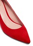 Detail View - Click To Enlarge - PEDDER RED - 'Olivia' suede pumps