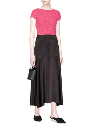 Figure View - Click To Enlarge - ALICE & OLIVIA - 'Kelli' embellished cropped top