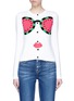 Main View - Click To Enlarge - ALICE & OLIVIA - 'Ruthy' watermelon Stace face cardigan