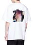 Back View - Click To Enlarge - JUUN.J - Slogan embroidered photographic print T-shirt