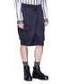 Front View - Click To Enlarge - JUUN.J - Drop crotch cargo shorts