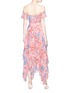 Figure View - Click To Enlarge - ALICE & OLIVIA - x Lola Montes Schnabel 'Galina' ruffle floral print handkerchief dress