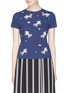 Main View - Click To Enlarge - ALICE & OLIVIA - 'Rylyn' sequin unicorn appliqué T-shirt