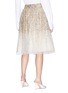 Back View - Click To Enlarge - ALICE & OLIVIA - 'Catrina' sequin tulle skirt