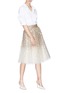 Figure View - Click To Enlarge - ALICE & OLIVIA - 'Catrina' sequin tulle skirt