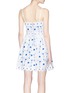 Back View - Click To Enlarge - ALICE & OLIVIA - 'Vandy' floral guipure lace dress