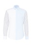 Main View - Click To Enlarge - JW ANDERSON - Colourblock stripe sleeve unisex poplin shirt