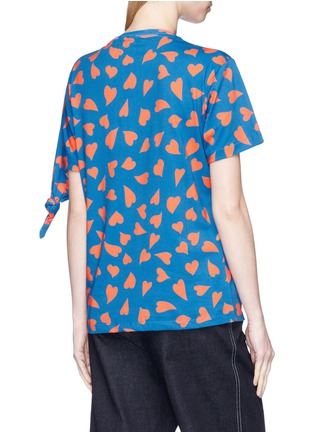 Back View - Click To Enlarge - JW ANDERSON - Heart print unisex T-shirt