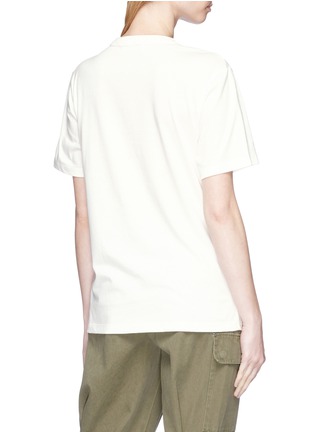 Back View - Click To Enlarge - JW ANDERSON - 'Cola Boots' print unisex T-shirt