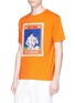 Detail View - Click To Enlarge - JW ANDERSON - 'Baseball Card' appliqué unisex T-shirt