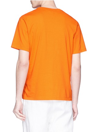  - JW ANDERSON - 'Baseball Card' appliqué unisex T-shirt