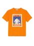 Main View - Click To Enlarge - JW ANDERSON - 'Baseball Card' appliqué unisex T-shirt