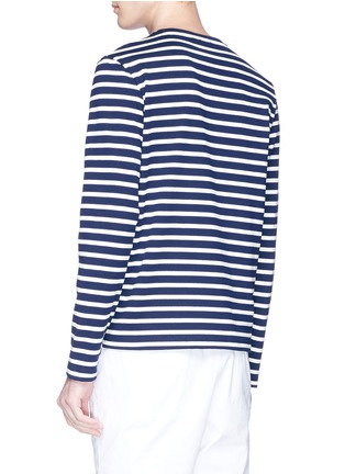  - JW ANDERSON - 'Florence' print stripe long sleeve unisex T-shirt