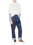  - JW ANDERSON - 'Florence' slogan print unisex jeans