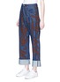 Front View - Click To Enlarge - JW ANDERSON - 'Florence' slogan print unisex jeans
