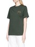 Front View - Click To Enlarge - JW ANDERSON - Logo embroidered unisex T-shirt