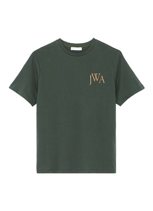 Main View - Click To Enlarge - JW ANDERSON - Logo embroidered unisex T-shirt