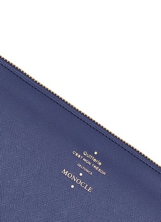Detail View - Click To Enlarge - MONOCLE - x Delfonics magazine pouch – Dark Blue