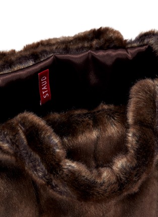 Detail View - Click To Enlarge - STAUD - 'Deneuve' faux fur tote