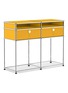 Main View - Click To Enlarge - USM - Modular console table – Yellow