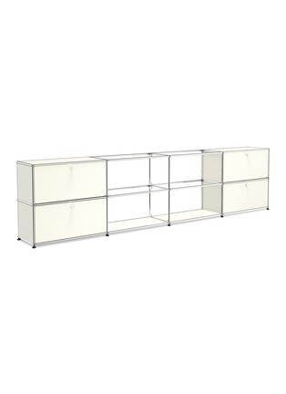 Main View - Click To Enlarge - USM - Modular storage cabinet – White