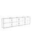 Main View - Click To Enlarge - USM - Modular glass storage rack – Clear