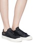 Figure View - Click To Enlarge - ADIDAS - 'Everyn' leather sneakers