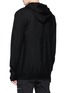 Back View - Click To Enlarge - RICK OWENS  - Cashmere knit zip hoodie