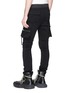 Back View - Click To Enlarge - RICK OWENS  - Slim fit cargo jogging pants