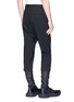Back View - Click To Enlarge - RICK OWENS  - 'Tux Astaires' silk stripe outseam virgin wool suiting pants