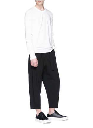 Figure View - Click To Enlarge - RICK OWENS  - Long sleeve T-shirt