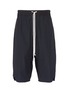 Main View - Click To Enlarge - RICK OWENS  - Drop crotch poplin basketball shorts