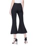Back View - Click To Enlarge - HELEN LEE - Cropped flared suiting pants