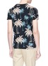 Back View - Click To Enlarge - SCOTCH & SODA - Palm tree print T-shirt