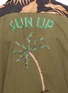 Detail View - Click To Enlarge - SCOTCH & SODA - 'Sun Up' palm tree embroidered contrast panel shirt jacket