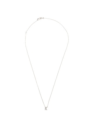 Main View - Click To Enlarge - ROBERTO COIN - 'Love Letter' diamond pendant necklace - K
