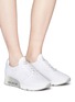 Figure View - Click To Enlarge - ASH - 'Lucky' mixed knit sneakers