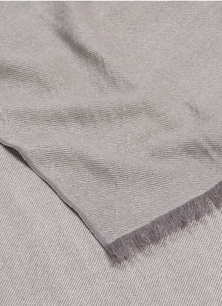 Detail View - Click To Enlarge - ISH - Cashmere twill scarf