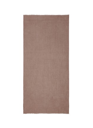 Main View - Click To Enlarge - ISH - Superfine cashmere gauze scarf
