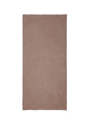 Main View - Click To Enlarge - ISH - Superfine cashmere gauze scarf