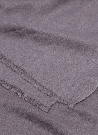 Detail View - Click To Enlarge - ISH - Superfine cashmere gauze scarf
