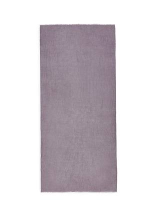 Main View - Click To Enlarge - ISH - Superfine cashmere gauze scarf