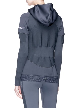 Back View - Click To Enlarge - ADIDAS BY STELLA MCCARTNEY - 'Z.N.E Knit' panelled track jacket